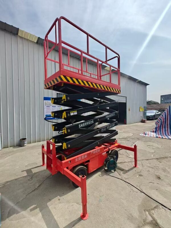 10m Mobile Scissor Lift Platform - Image 8