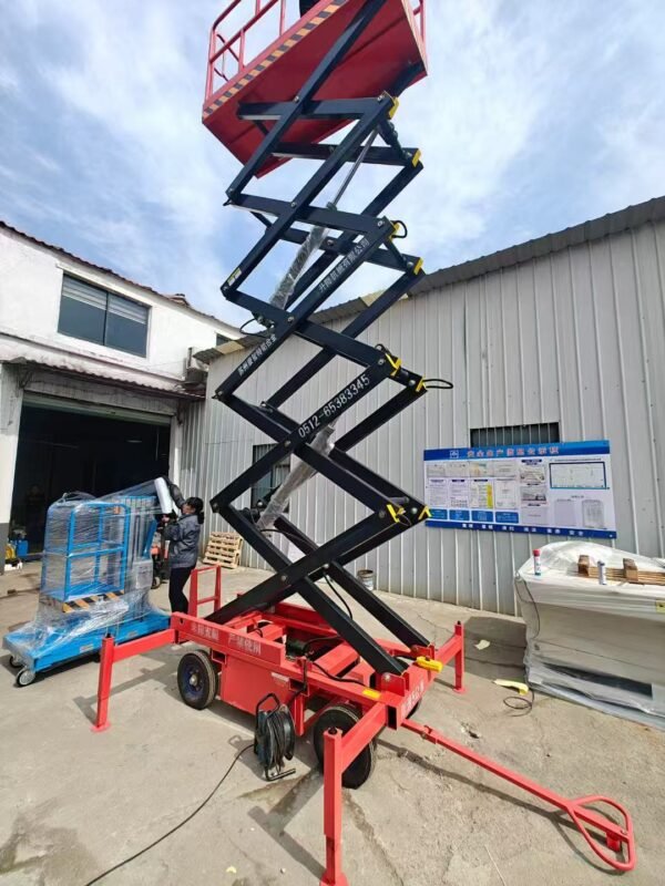 10m Mobile Scissor Lift Platform - Image 6