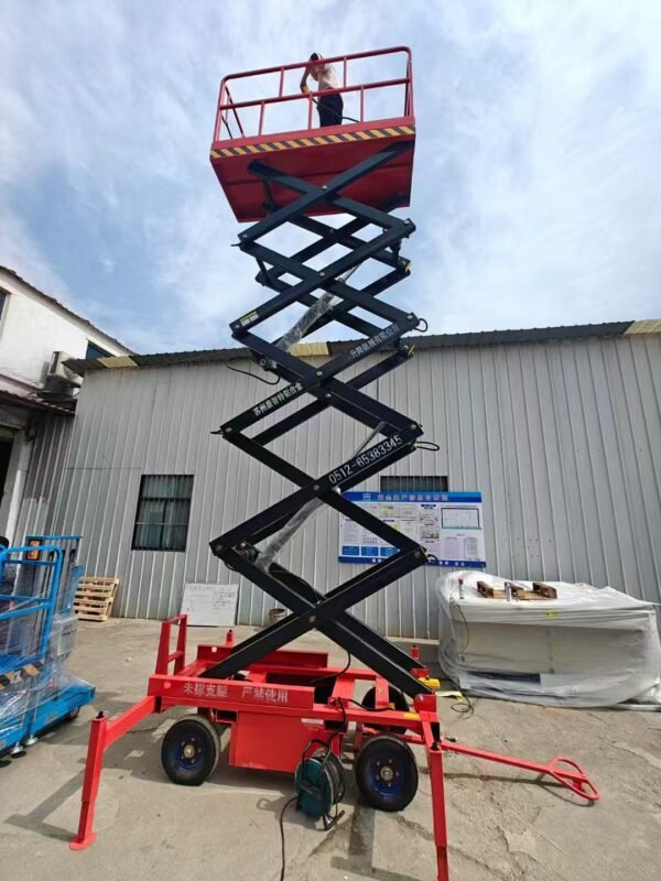 10m Mobile Scissor Lift Platform - Image 4